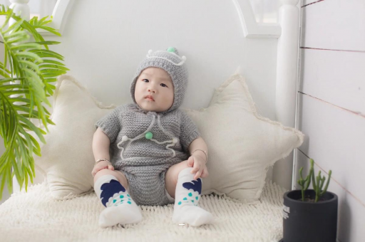 平湖形容宝宝的笑容